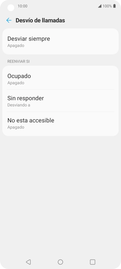 Pulsa la tecla de inicio para terminar y regresar a la pantalla de inicio.