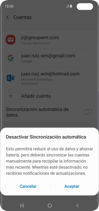Pulsa Aceptar. Pulsa Aceptar.
