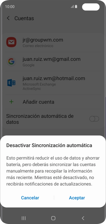 Pulsa Aceptar. Pulsa Aceptar.