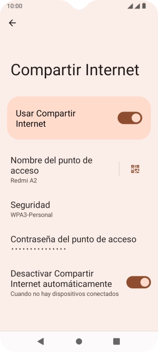 Pulsa la tecla de inicio para terminar y regresar a la pantalla de inicio.