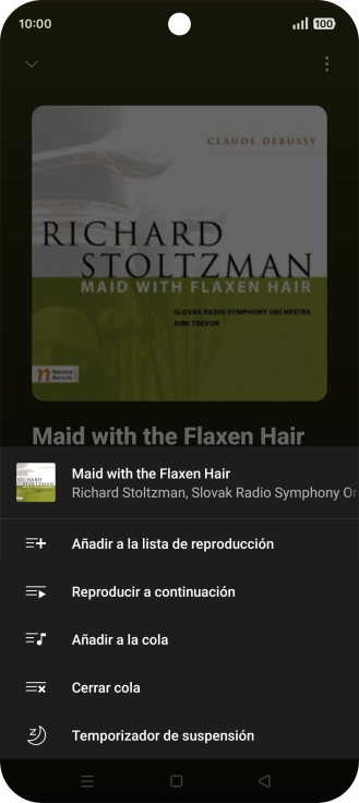 Pulsa Añadir a la lista de reproducción.