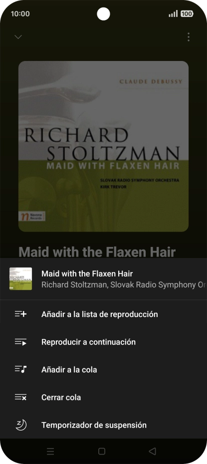 Pulsa Añadir a la lista de reproducción.