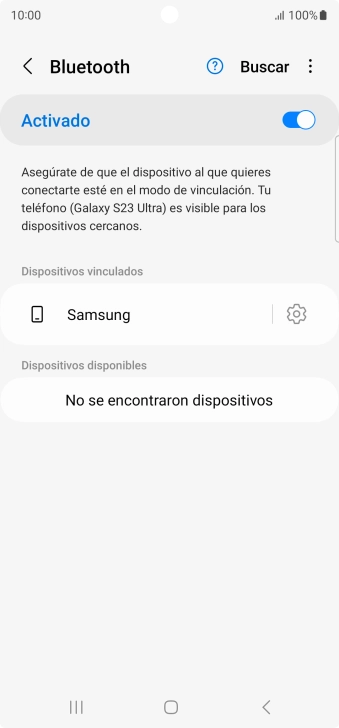 Pulsa la tecla de inicio para terminar y regresar a la pantalla de inicio.