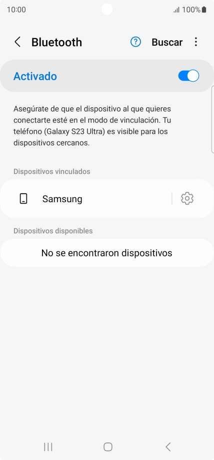 Pulsa la tecla de inicio para terminar y regresar a la pantalla de inicio.