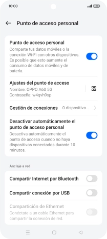 Pulsa la tecla de inicio para terminar y regresar a la pantalla de inicio.