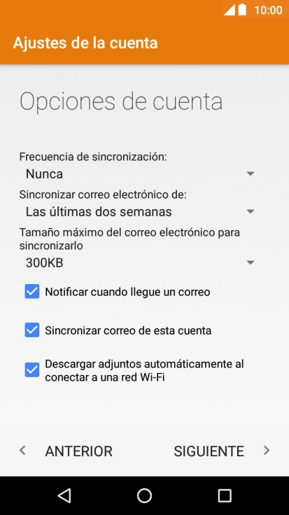 Pulsa la lista desplegable bajo 
