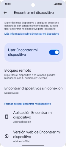 Desliza el dedo hacia arriba desde la parte inferior de la pantalla para terminar y volver a la pantalla de inicio.