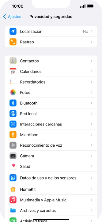 Pulsa Localización.