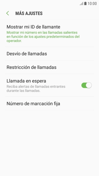 Pulsa el indicador junto a 