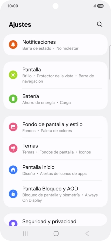 Pulsa Batería.
