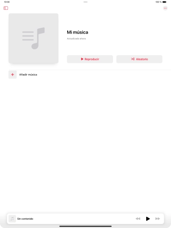 Pulsa Añadir música.