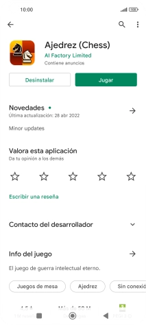 Pulsa Desinstalar.