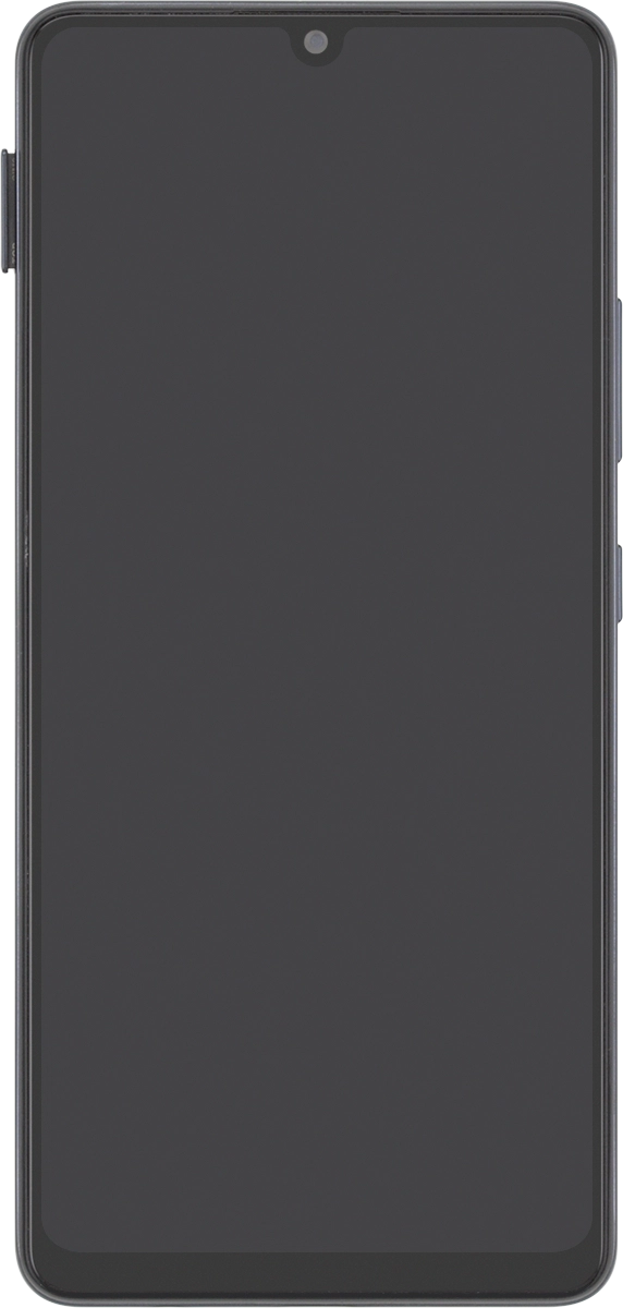 Retira el contenedor de tarjetas del teléfono.