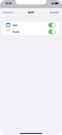 Pulsa Guardar. Ahora se ha configurado tu cuenta de correo electrónico. Si deseas seleccionar más ajustes del servidor de correo de entrada o de salida, continúa con los pasos siguientes.