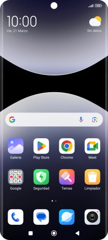 Pulsa el icono de llamadas.