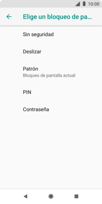 Pulsa Sin seguridad. Pulsa Sin seguridad.