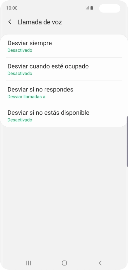 Pulsa la tecla de inicio para terminar y regresar a la pantalla de inicio.