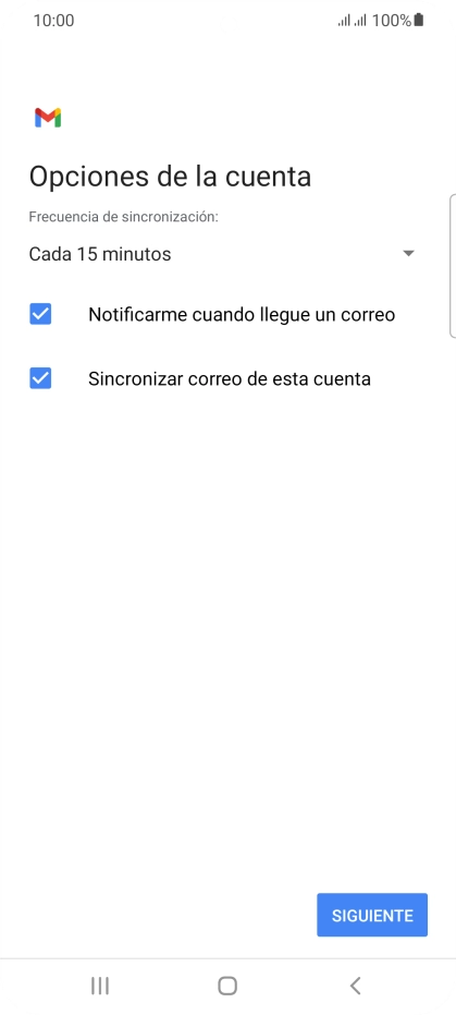 Pulsa la lista desplegable bajo 