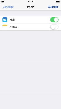 Pulsa Guardar. Ahora se ha configurado tu cuenta de correo electrónico. Si deseas seleccionar más ajustes del servidor de correo de entrada o de salida, continúa con los pasos siguientes.