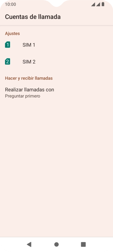 Pulsa el nombre de la tarjeta SIM.