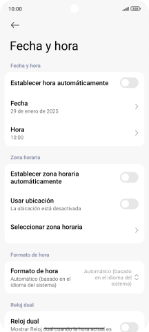 Pulsa el indicador junto a 
