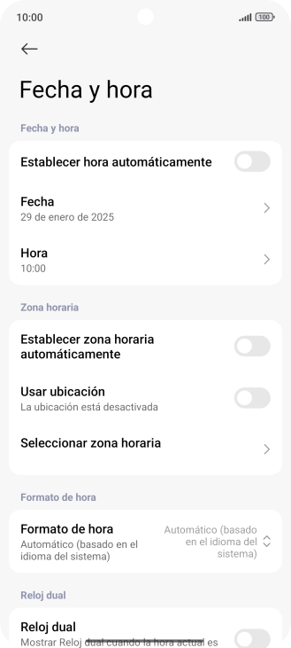 Pulsa el indicador junto a 