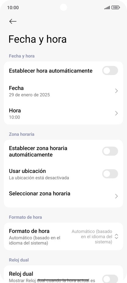 Pulsa el indicador junto a 