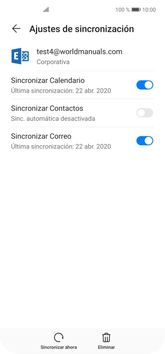 Pulsa el indicador junto a 