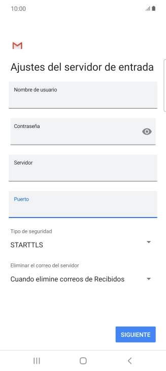 Pulsa la lista desplegable bajo 