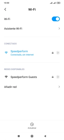 Pulsa la tecla de inicio para terminar y regresar a la pantalla de inicio.