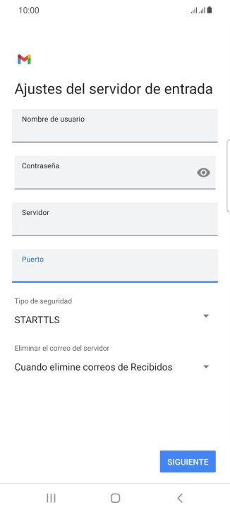 Pulsa la lista desplegable bajo 