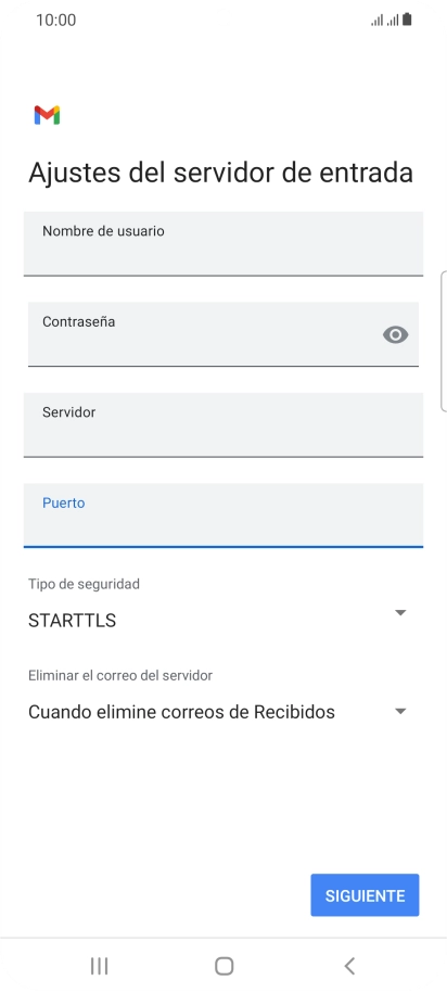 Pulsa la lista desplegable bajo 