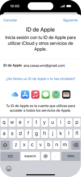 Pulsa Siguiente.
