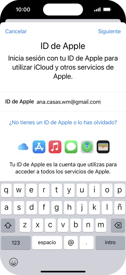 Pulsa Siguiente.