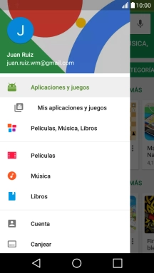 Pulsa Mis aplicaciones y juegos.