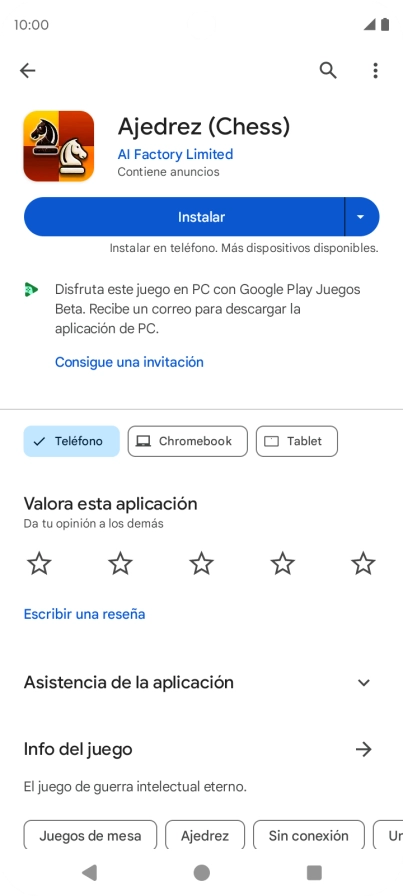 Pulsa la tecla de inicio para terminar y regresar a la pantalla de inicio.