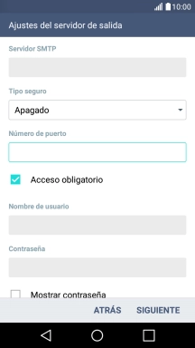 Pulsa la lista desplegable bajo 