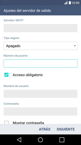 Pulsa la lista desplegable bajo 