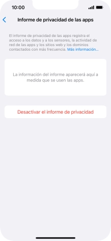 Desliza el dedo hacia arriba desde la parte inferior de la pantalla para terminar y volver a la pantalla de inicio.