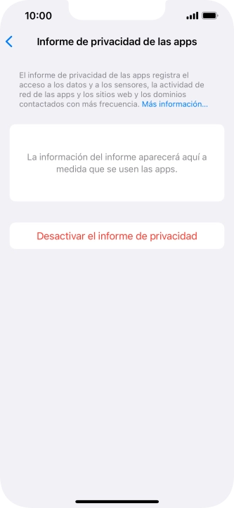 Desliza el dedo hacia arriba desde la parte inferior de la pantalla para terminar y volver a la pantalla de inicio.