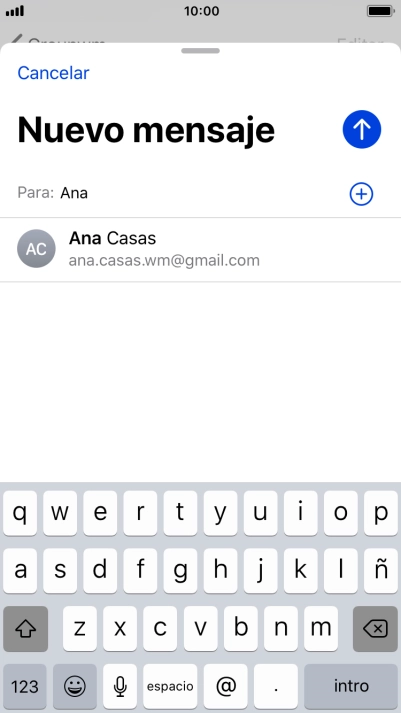 Pulsa el contacto deseado.