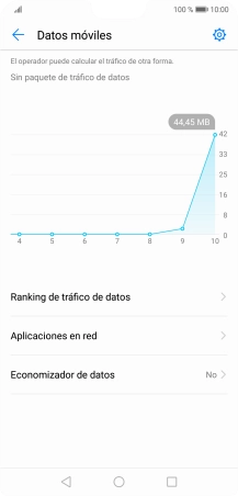 Pulsa Aplicaciones en red.
