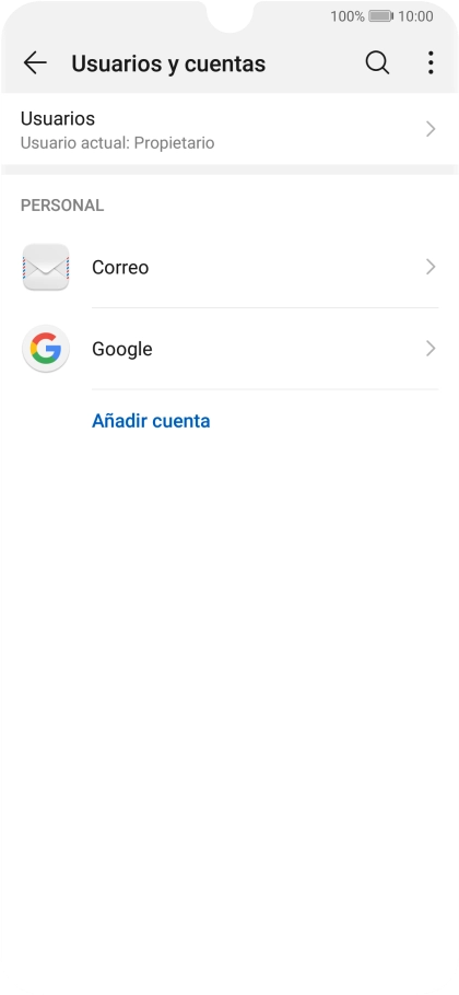Desliza el dedo hacia arriba desde la parte inferior de la pantalla para terminar y volver a la pantalla de inicio.