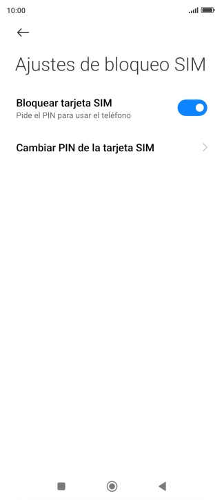 Pulsa el indicador junto a 