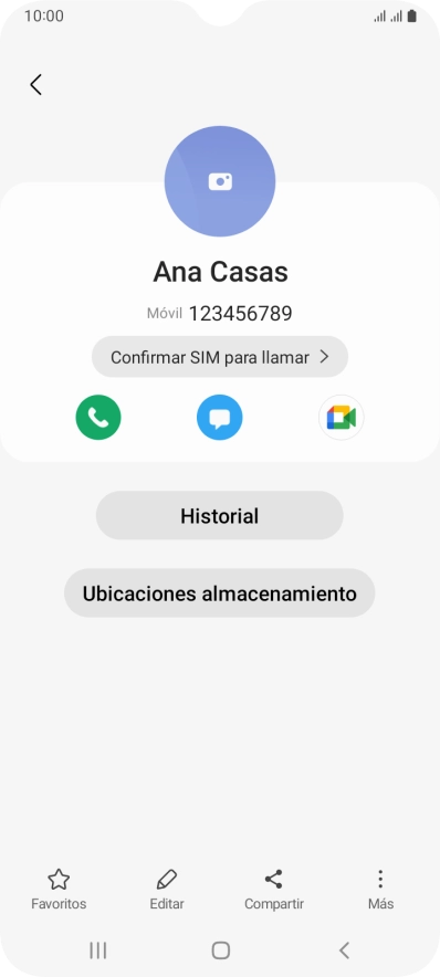 Pulsa la tecla de inicio para terminar y regresar a la pantalla de inicio.