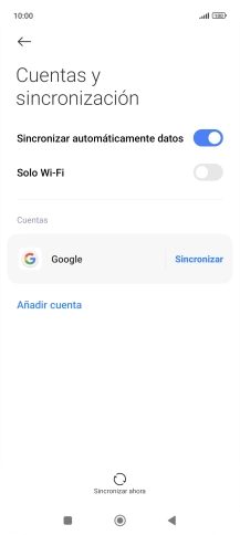 Pulsa la tecla de inicio para terminar y regresar a la pantalla de inicio.
