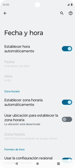 Pulsa la tecla de inicio para terminar y regresar a la pantalla de inicio.