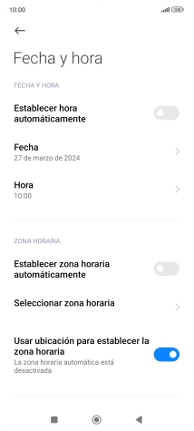 Pulsa el indicador junto a 