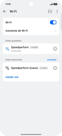 Desliza el dedo hacia arriba desde la parte inferior de la pantalla para terminar y volver a la pantalla de inicio.