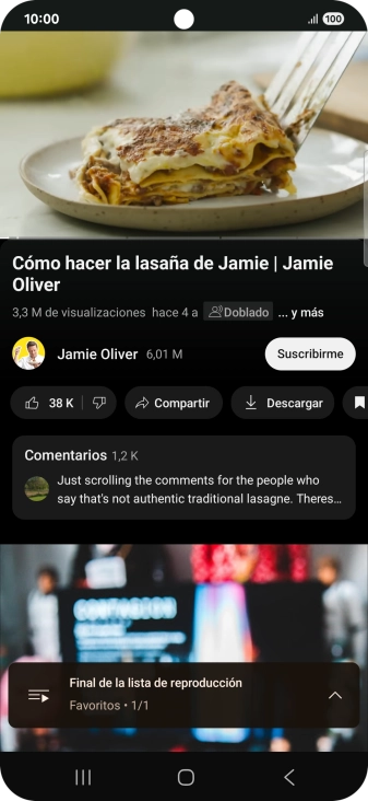 Pulsa la tecla de inicio durante unos instantes para activar Gemini.